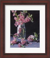 Framed 'Quince & Ruby II' border=