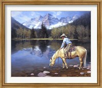 Framed Colorado Cowboy