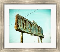 Framed Vintage Motel I