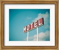 Framed Vintage Motel IV