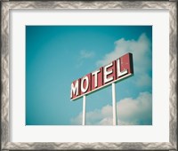 Framed Vintage Motel IV