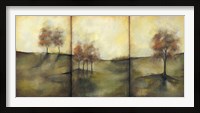 Framed Oversize Autumnal Meadow I