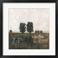 Global Landscape I Framed Print