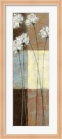 Framed Raku Blossoms I