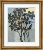 Framed Quilted Bouquet I