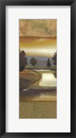 Framed Sunset Creek II