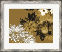 Framed Golden Bloom I