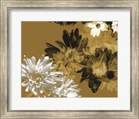 Framed Golden Bloom I