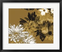 Framed Golden Bloom I