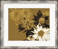 Framed Golden Bloom II