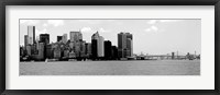 Panorama of NYC IV Framed Print