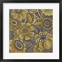 Ochre Garden II Framed Print