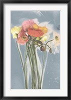 Framed Poppy Spray III