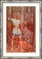 Framed Beowulf, A Book of Myths
