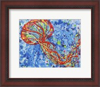 Framed Orange Sea Nettle