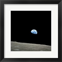 Framed Earthrise