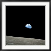 Framed Earthrise