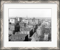 Framed Richmond, Va. Top view