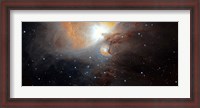 Framed Part of the M42 nebula in Orion