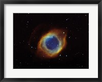 Framed Helix nebula in Aquarius (NGC 7293)