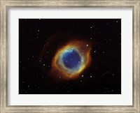 Framed Helix nebula in Aquarius (NGC 7293)