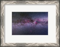 Framed northern Milky Way from Cygnus to Cassiopeia and Perseus