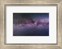 Framed northern Milky Way from Cygnus to Cassiopeia and Perseus