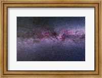 Framed northern Milky Way from Cygnus to Cassiopeia and Perseus