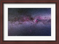 Framed northern Milky Way from Cygnus to Cassiopeia and Perseus