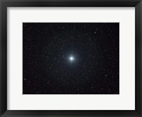 Framed bright star Altair in the constellation Aquila
