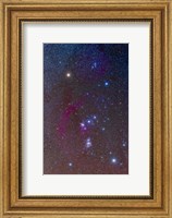 Framed Orion constellation