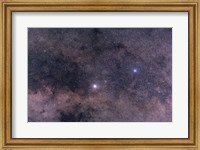 Framed Alpha and Beta Centauri in the southern constellation of Centaurus