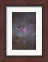 Framed Eta Carinae Nebula area of the southern Milky Way