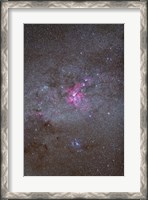 Framed Eta Carinae Nebula area of the southern Milky Way