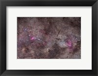 Framed False Comet area in Scorpius along with NGC 6188 nebulosity in Ara