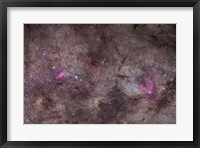 Framed False Comet area in Scorpius along with NGC 6188 nebulosity in Ara