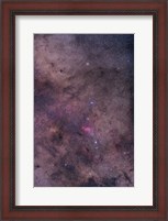 Framed NGC 6231 area oriented equatorially