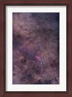 Framed NGC 6231 area oriented equatorially