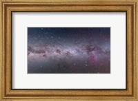 Framed Mosaic of the southern Milky Way from Vela to Centaurus