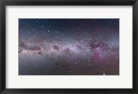 Framed Mosaic of the southern Milky Way from Vela to Centaurus