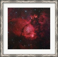Framed NGC 896 in the Heart Nebula in Cassiopeia