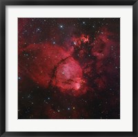 Framed NGC 896 in the Heart Nebula in Cassiopeia