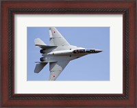 Framed MiG-29M2 performing at Aeromiting Batajnica 2012 airshow