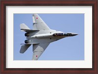 Framed MiG-29M2 performing at Aeromiting Batajnica 2012 airshow