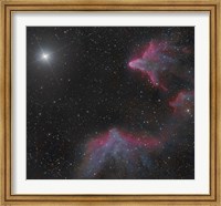 Framed IC 59 and IC 63 in Cassiopeia