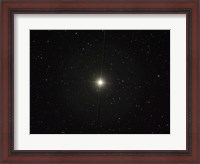 Framed Pollux is an orange giant star in the constellation of Gemini