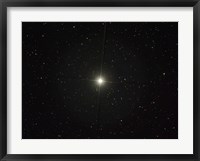 Framed Pollux is an orange giant star in the constellation of Gemini