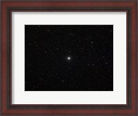 Framed double star Albireo in the constellation Cygnus