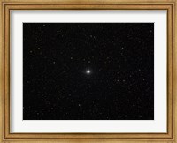 Framed double star Albireo in the constellation Cygnus