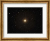 Framed red supergiant Betelgeuse